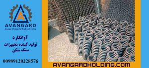 Avangard screening device spring